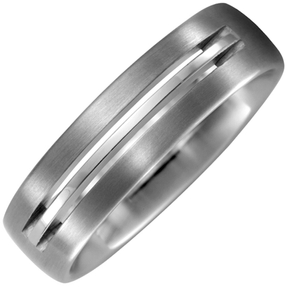 Partner-Ring Fingerring aus Titan mattiert Titanring Fingerschmuck 6,5mm breit Partner-Ring Fingerring aus Titan mattiert Titanring Fingerschmuck 6,5mm breit