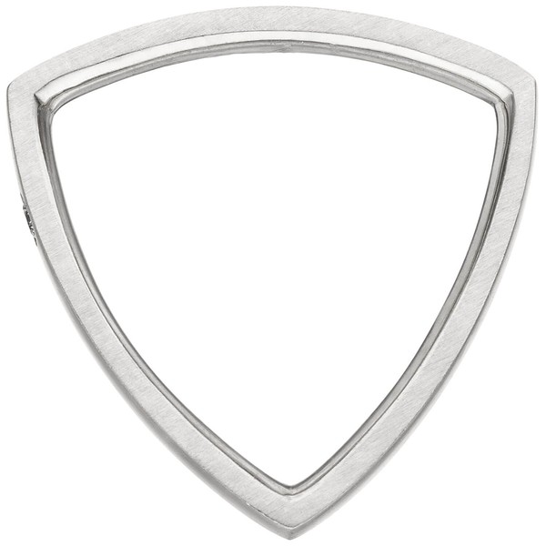 Ring in Dreiecksform Brillant 950 Platin