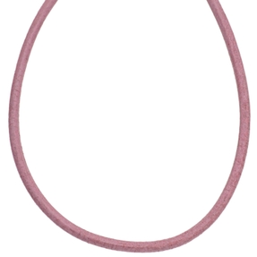 2mm Lederschnur Lederkette aus rosanem Leder Lederschmuck, 100cm