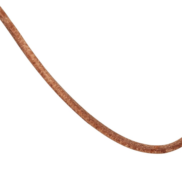 2mm Lederschnur Lederkette Leder braun 100cm