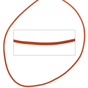 2mm Lederschnur Lederkette aus hellbraunem Leder Lederschmuck, 100cm