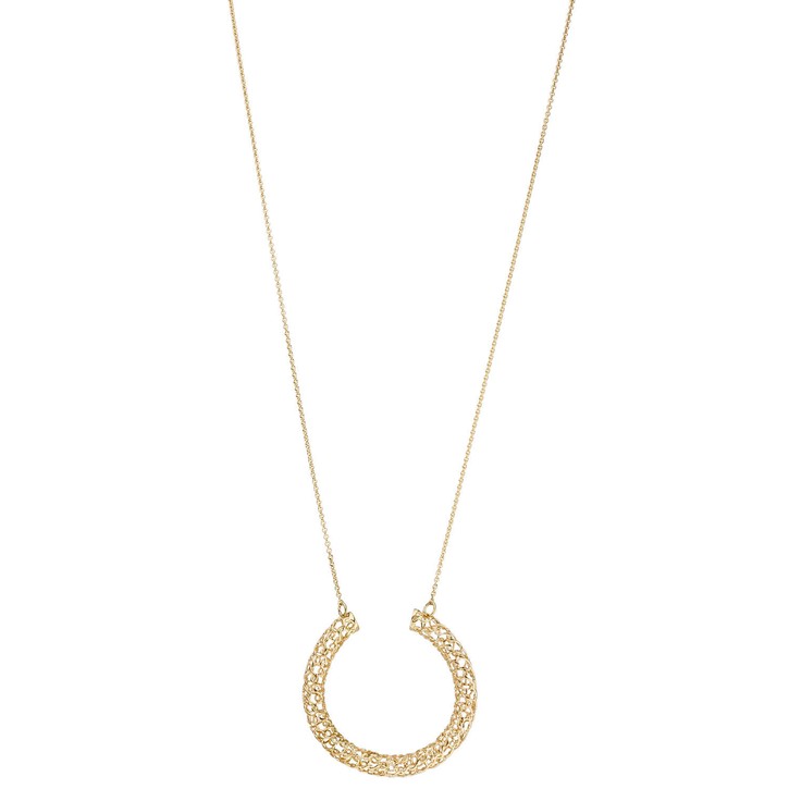 0,7mm Ankerkette geflochten 750 Gelbgold 42-45cm
