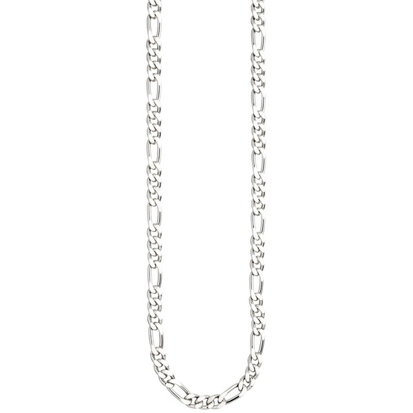5,3mm Kette Figarokette aus 925 Silber 50cm