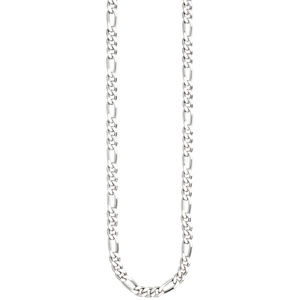5,3mm Kette Figarokette aus 925 Silber 60cm