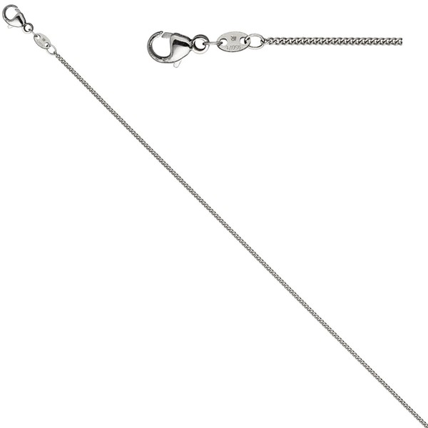 1,2mm Kette Rundpanzerkette aus 950 Platin 45cm