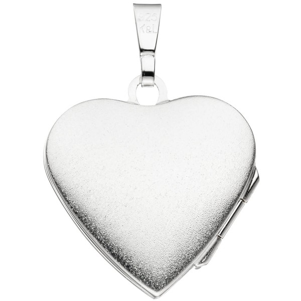Schmuck-Set Medaillon Panzerkette 925 Silber 60cm