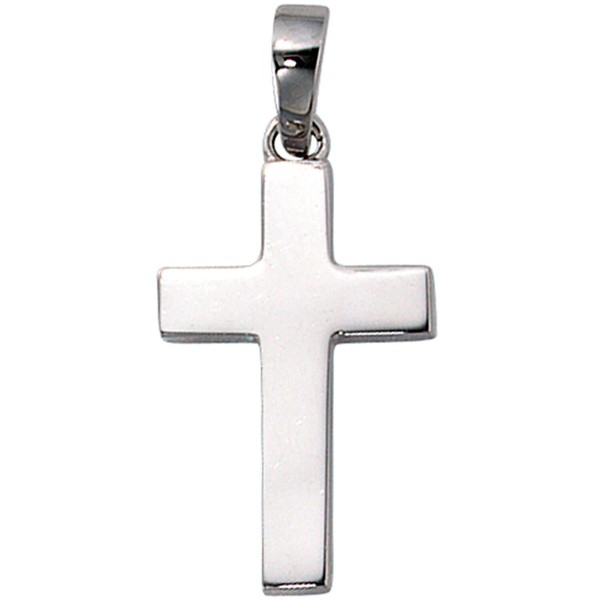 Schmuck-Set Kreuz 2mm Panzerkette 925 Silber 60cm