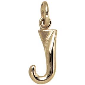 Anhänger Buchstabe J 375 Gold Gelbgold 15,1x6,7mm Halsschmuck Buchstabenanhänger Anhänger Buchstabe J 375 Gold Gelbgold 15,1x6,7mm Halsschmuck Buchstabenanhänger