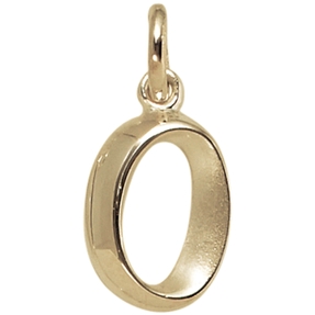 Anhänger Buchstabe O 375 Gold Gelbgold 14,9x9,1mm Halsschmuck Buchstabenanhänger Anhänger Buchstabe O 375 Gold Gelbgold 14,9x9,1mm Halsschmuck Buchstabenanhänger