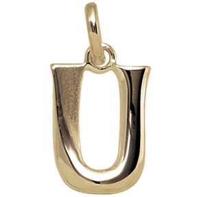 Anhänger Buchstabe U 375 Gold Gelbgold 13,7x9,6mm Halsschmuck Buchstabenanhänger Anhänger Buchstabe U 375 Gold Gelbgold 13,7x9,6mm Halsschmuck Buchstabenanhänger