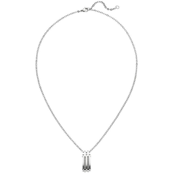 Collier mit Anhänger aus Edelstahl 50-55cm