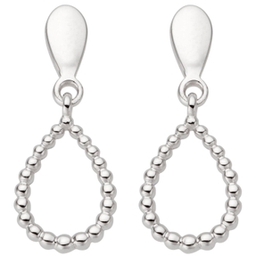Ohrhänger Tropfen aus Kügelchen 585 Gold Weißgold Ohrringe Ohrschmuck Damen Ohrhänger Tropfen aus Kügelchen 585 Gold Weißgold Ohrringe Ohrschmuck Damen