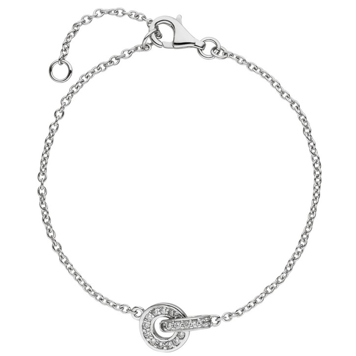 Armband Armkette aus 925 Silber 20 Zirkonia