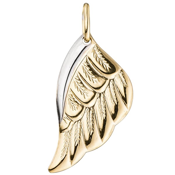 Schmuck-Set Engelsflügel aus 333 Gelbgold 45cm