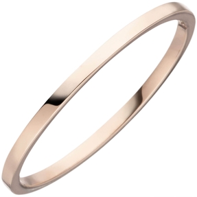 Schmaler Ring aus 333 Gold Rotgold B: 1,2mm flach glänzend schlicht