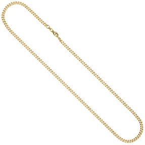 3,9mm Halskette Collier Panzerkette diamantiert 333 Gold Gelbgold massiv 55cm 3,9mm Halskette Collier Panzerkette diamantiert 333 Gold Gelbgold massiv 55cm