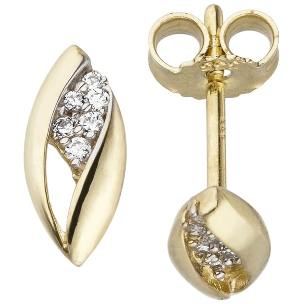 Schmuck-Set aus 333 Gelbgold mit Kette 45cm