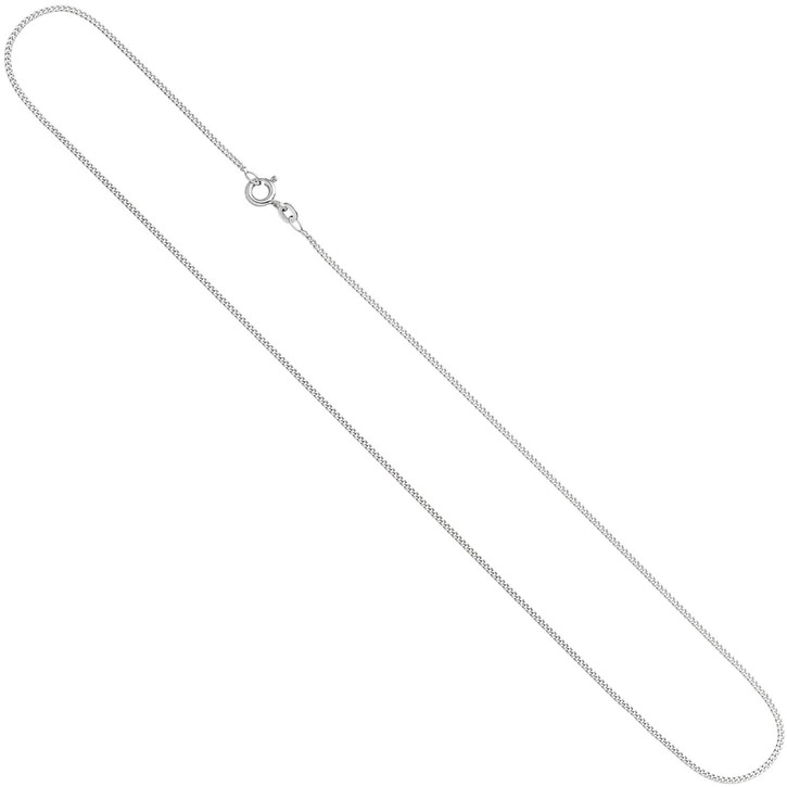 Schmuck-Set Stern 333 Weißgold mit Kette 45cm