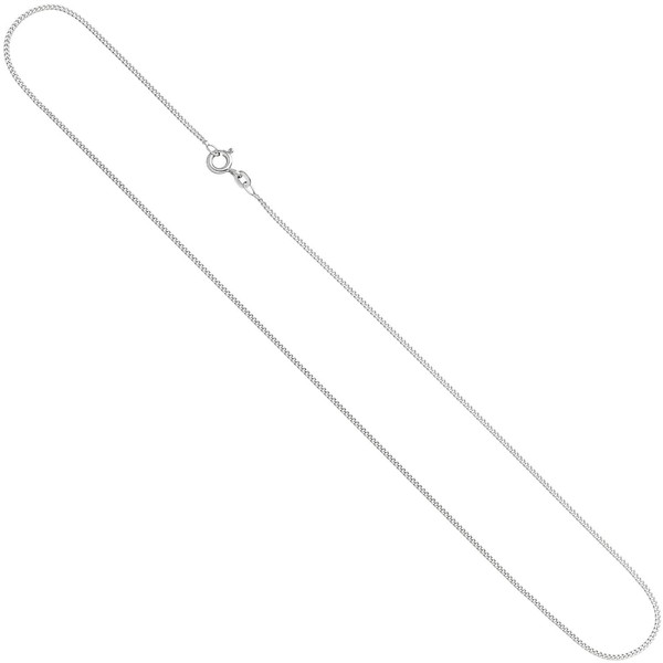 Schmuck-Set 333 Weißgold Süßwasser Perlen Kette 45cm