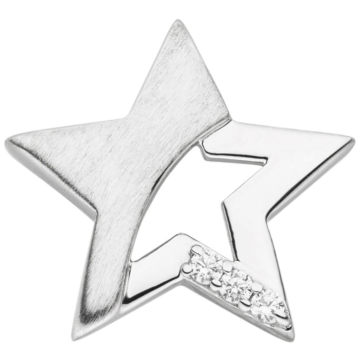 Kinder Schmuck-Set Stern 925 Silber mit Kette 42cm