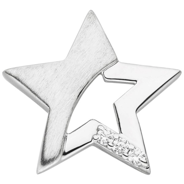 Kinder Schmuck-Set Stern 925 Silber mit Kette 42cm