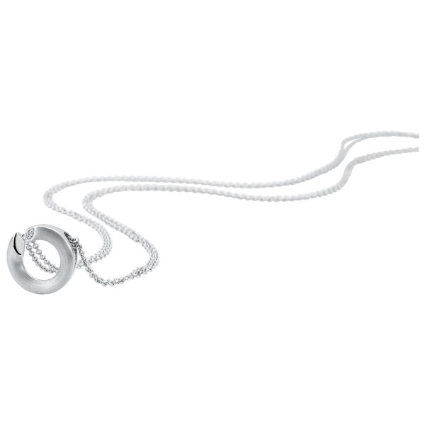 Anhänger 16.6mm aus 585 Weißgold 3 Diamanten