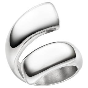 Offener breiter Ring Damenring aus Edelstahl Breite 31,3mm Edelstahlring Offener breiter Ring Damenring aus Edelstahl Breite 31,3mm Edelstahlring