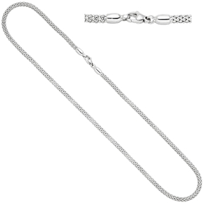 3,6mm Himbeer-Kette Halskette Collier aus 750 Gold Weißgold 45cm 3,6mm Himbeer-Kette Halskette Collier aus 750 Gold Weißgold 45cm