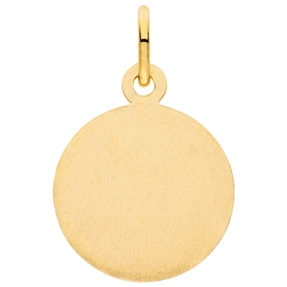 Anhänger Sternzeichen Wassermann aus 333 Gold Gelbgold mattiert rund Ø 12mm Anhänger Sternzeichen Wassermann aus 333 Gold Gelbgold mattiert rund Ø 12mm