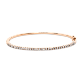 Armreif aus 750 Gold weiß/rot 37 Brillanten 0,48ct TW-VSI 48x58mm Armreif aus 750 Gold weiß/rot 37 Brillanten 0,48ct TW-VSI 48x58mm