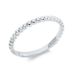 Ring aus 750 Gold Weißgold B:1,8mm