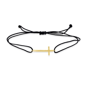 Armband Kreuz aus 750 Gold Gelbgold B:23,7mm