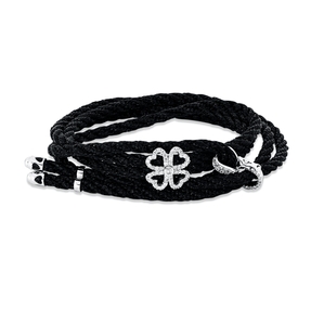 Armband aus 750 Gold Weißgold 68 Brillanten 0,52ct F-SI/PI B:11,6mm