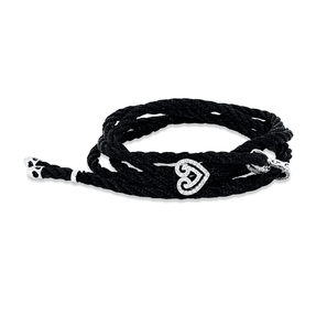 Armband aus 750 Gold Weißgold 62 Brillanten 0,41ct F-SI/PI B:9,8mm