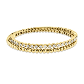 Armreif aus 750 Gold Gelbgold 28 Brillanten 1,43ct TW-PI 46x56mm Armreif aus 750 Gold Gelbgold 28 Brillanten 1,43ct TW-PI 46x56mm