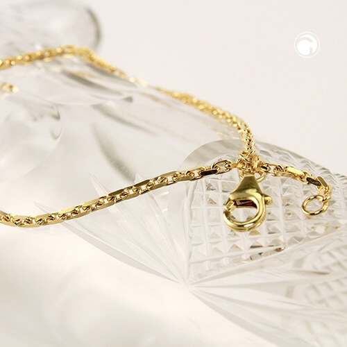 Armband 1.8mm Anker aus 14Kt 585 Gold 18.5cm