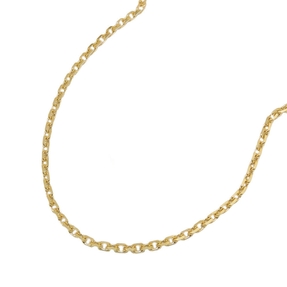 1,3mm Armband Ankerkette Armkette aus 14Kt 585 Gold Gelbgold diamantiert 1,3mm Armband Ankerkette Armkette aus 14Kt 585 Gold Gelbgold diamantiert