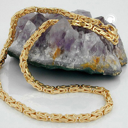 2,5mm Königskette 585 Gelbgold 50cm