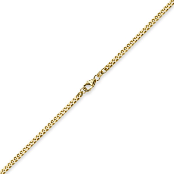 3mm Panzerarmband 585 Gelbgold 19cm