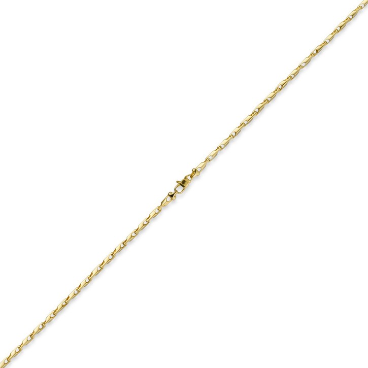 3mm Alainkette aus 585 Gold 55cm