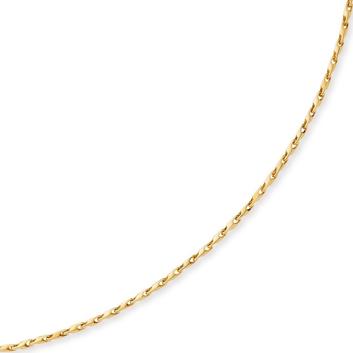 3mm Alainkette aus 585 Gold 50cm