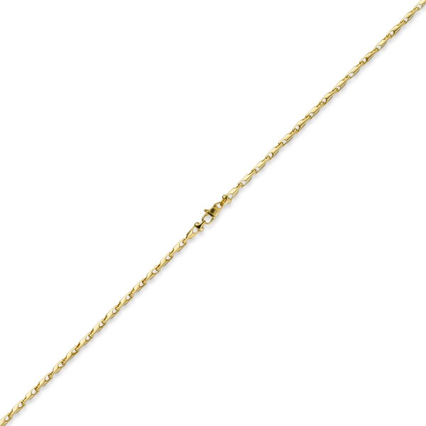 3mm Alainkette aus 585 Gold 50cm