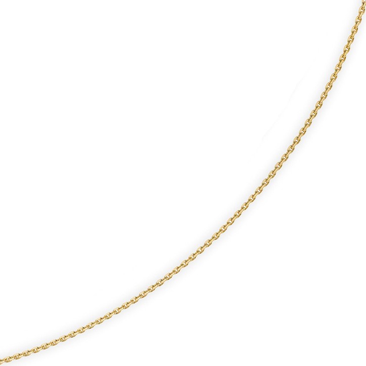 1,5mm Ankerkette aus 585 Gelbgold 60cm