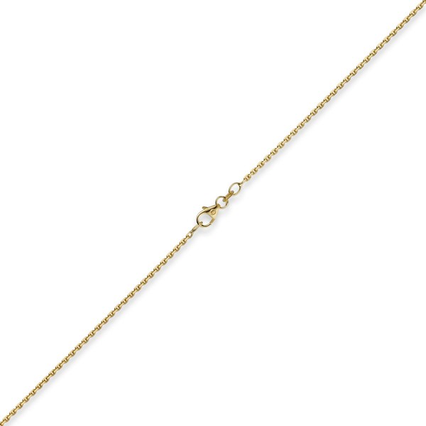 1,5mm Ankerkette aus 585 Gelbgold 55cm