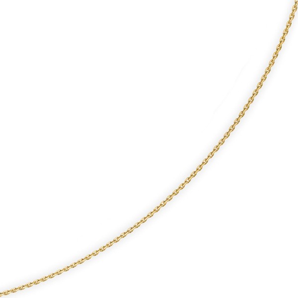 1,5mm Ankerkette aus 585 Gelbgold 40cm