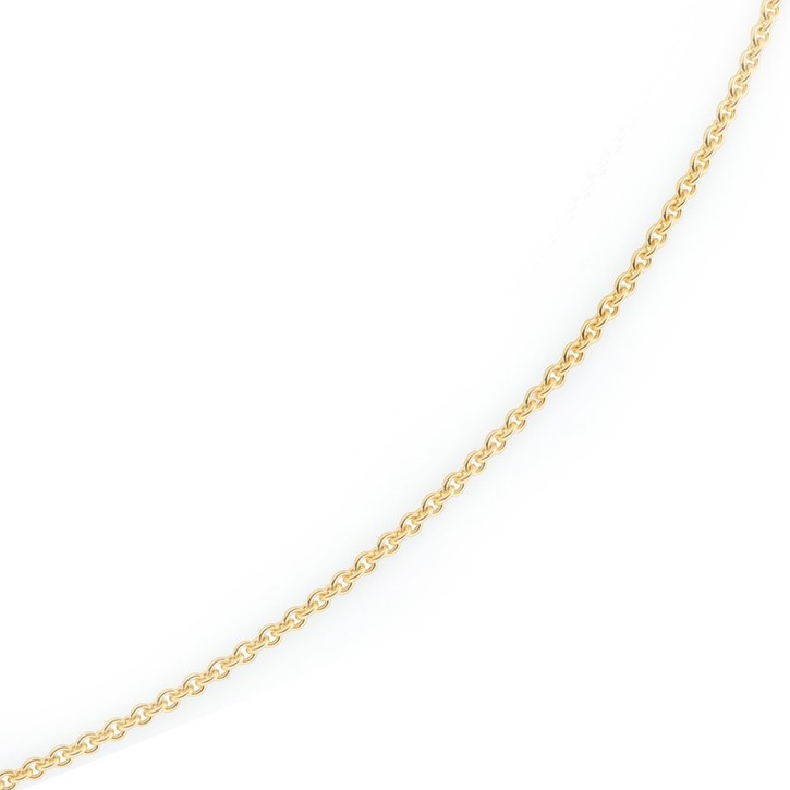 2,3mm Rundankerkette aus 585 Gelbgold 60cm
