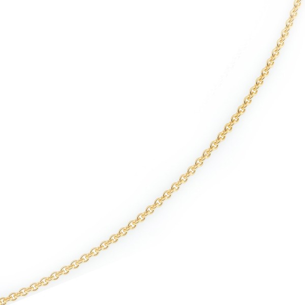 2,3mm Rundankerkette aus 585 Gelbgold 40cm