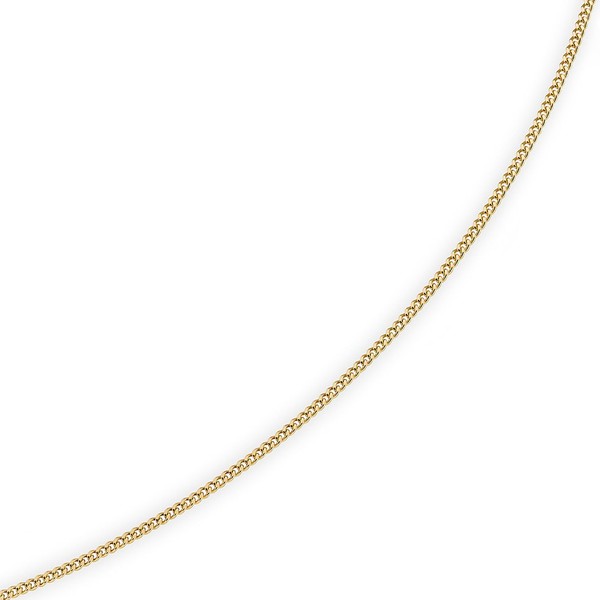 1,5mm Panzerkette aus 585 Gelbgold 50cm