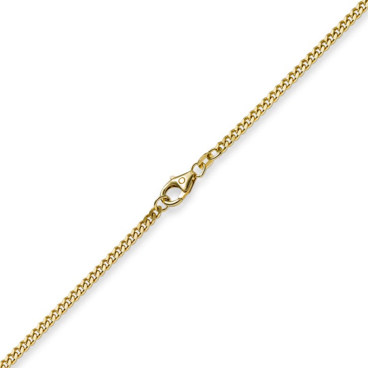 2,5mm Panzerkette 585 Gelbgold 55cm