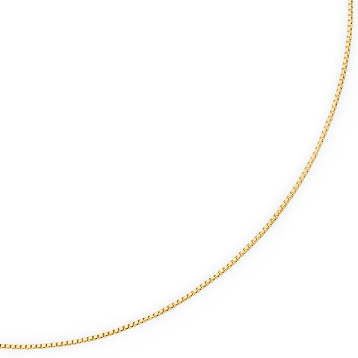 0,9mm Venezianerkette 585 Gelbgold 40cm